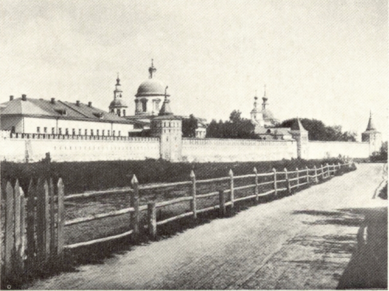 Даниловский монастырь. Фотография из альбома Н. А. Найденова. М., 1883