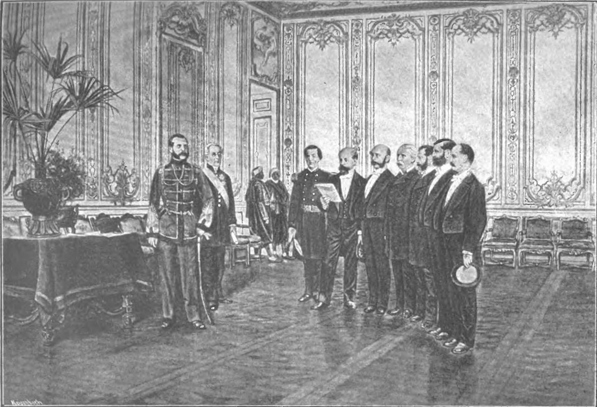 Аудиенция Густава Фокса у императора Александра II 27 июля (8 августа) 1866 года.