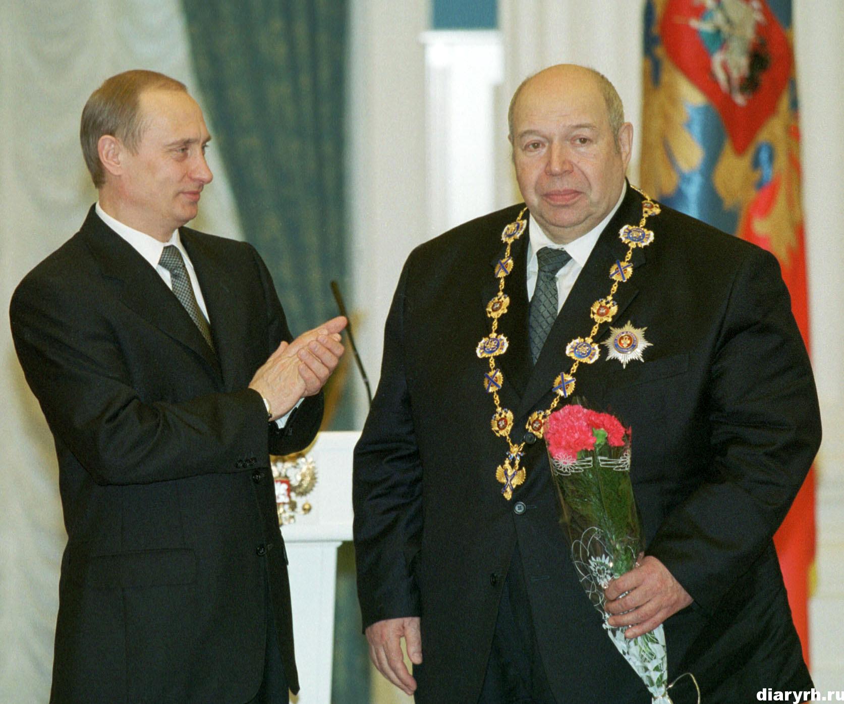 Путин и Шумаков