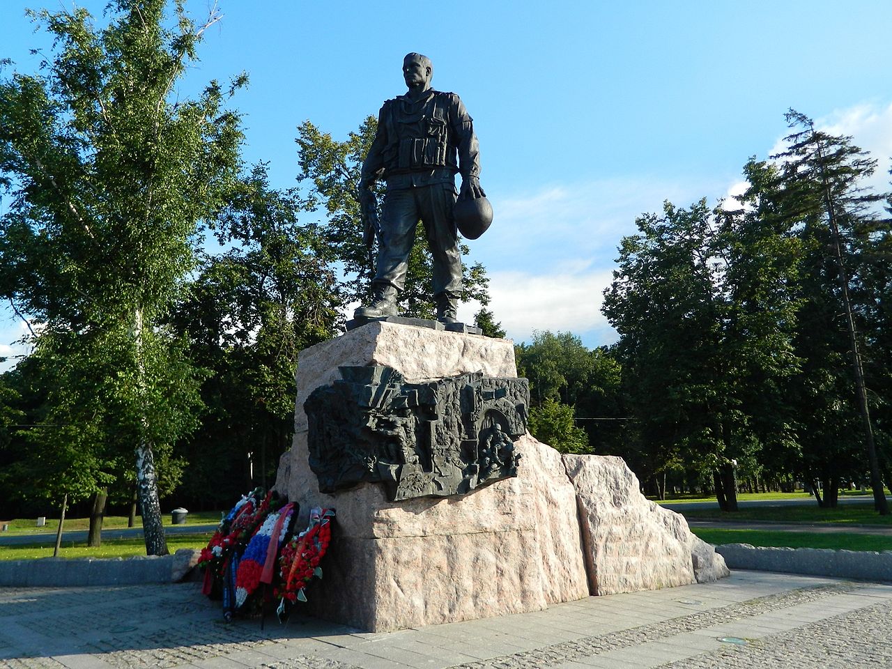 Памятник воинам-интернационалистам на Поклонной горе