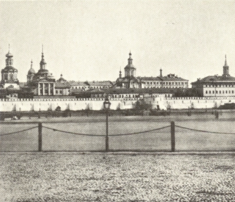 Китай-город. Вид с Театральной площади. Фотография из альбома Н.А. Найденова. М., 1884